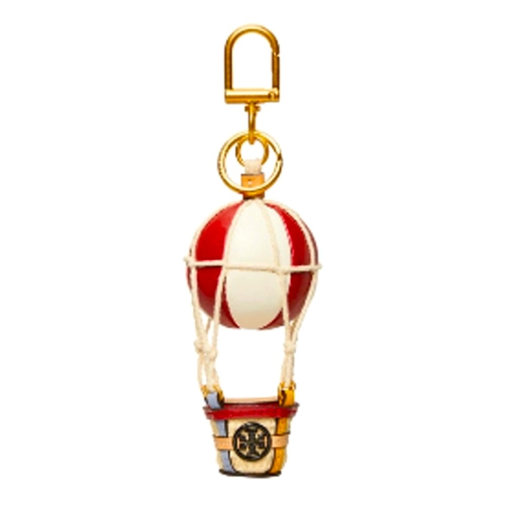 Tory Burch Hot Air Balloon key chain/bag charm
